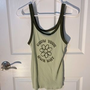 Graphic tank top